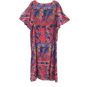 Anthro Eva Franco Turin Kimono Dress Sz LP